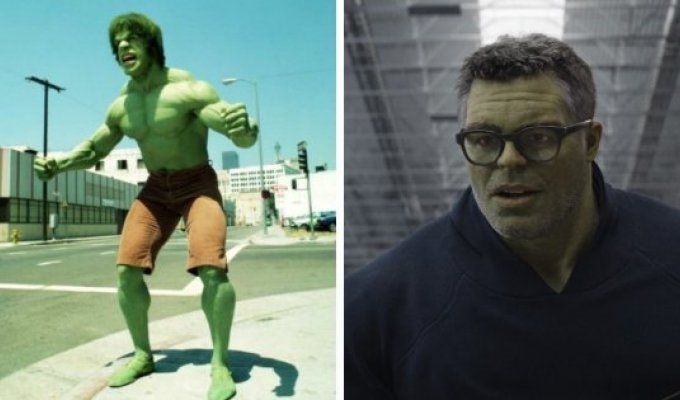 Тогда и сейчас: комиксовые супергерои и суперзлодеи в кинематографе (11 фото)