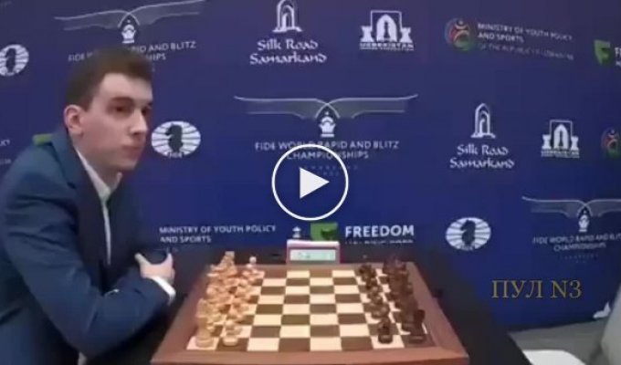 Polish chess player refused to shake hands with Russians at the World Championship