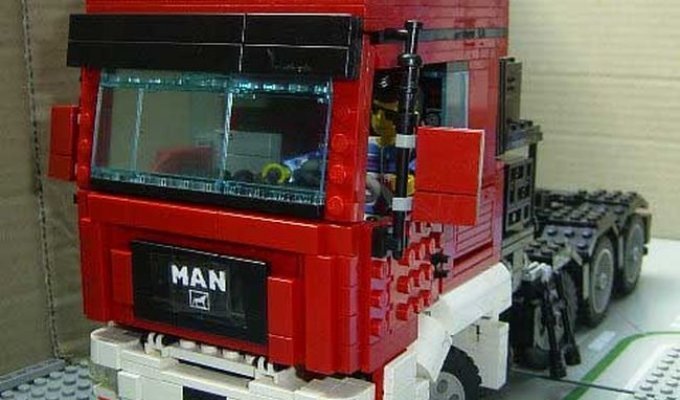 Lego trucks (6 photos)