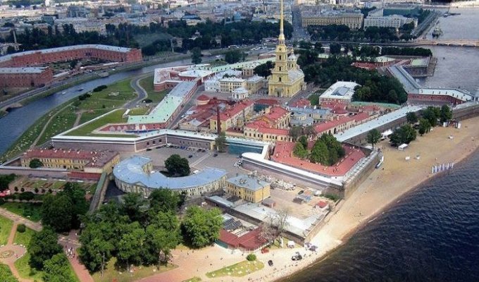 Санкт-Петербург с высоты птичьего полета (16 фото)