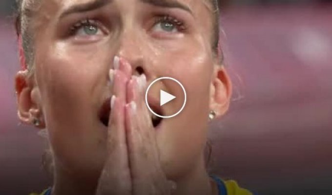 Посмотрите на эмоции украинки Виктории Ткачук