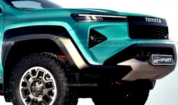 Следующее поколение Toyota Hilux, по слухам, представят в ноябре (2 фото)