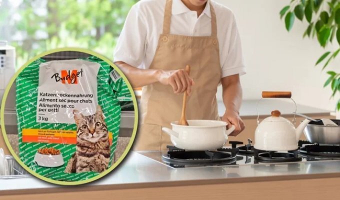Китаец питается кошачьим кормом, чтобы хватило денег на обучение в Швейцарии (4 фото + 1 видео)