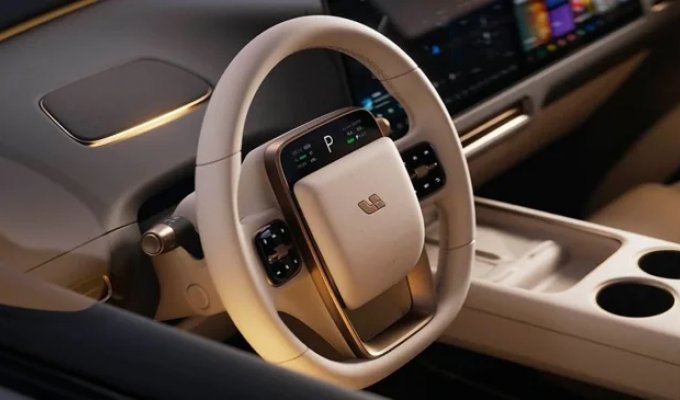 Рассекречен интерьер первого электрокроссовера Li Auto (10 фото)