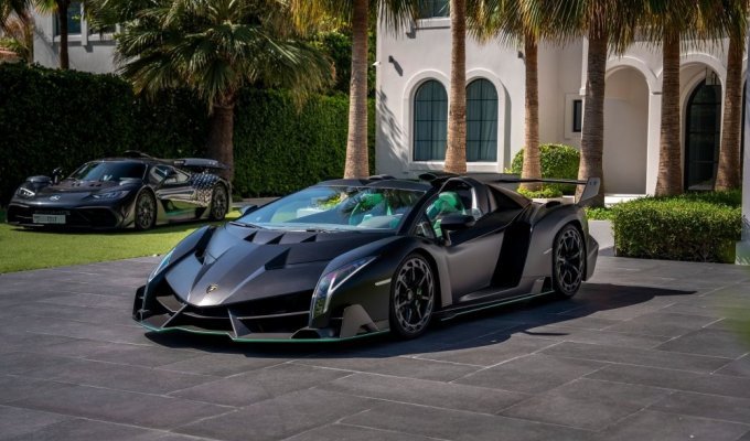 They don’t want to buy a rare Lamborghini Veneno roadster (21 photos + 1 video)