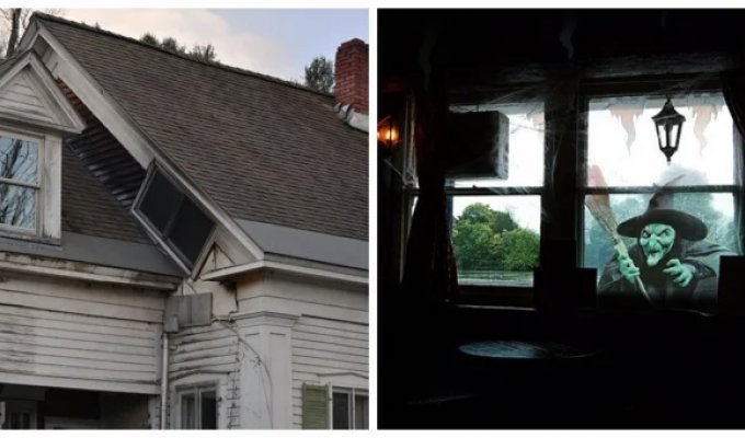 Ведьмины окна Вермонта – архитектурная загадка под крышей (14 фото)