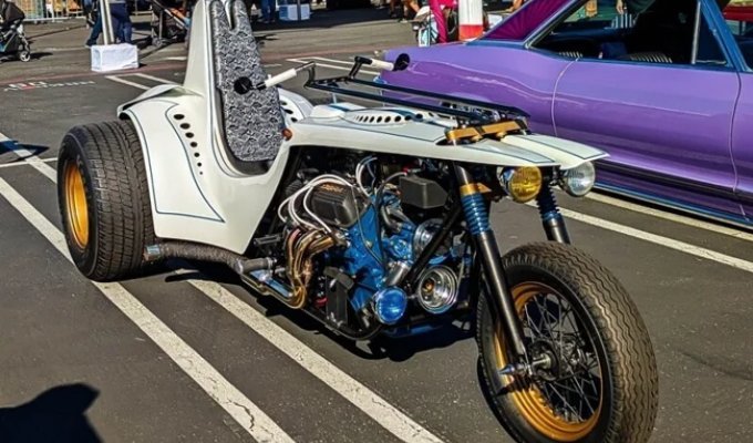 Cobra Trike: Three Wheels and a Car V8 (5 Photos)