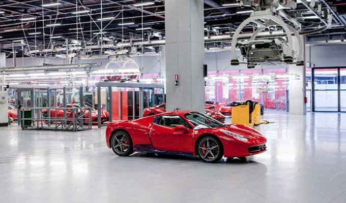 Экскурсия по заводу Ferrari (23 фото)