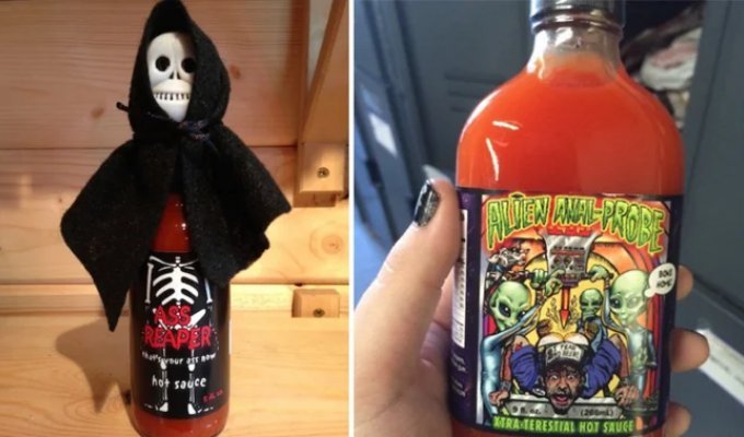 18 hot sauces that not everyone will dare to try (19 photos)