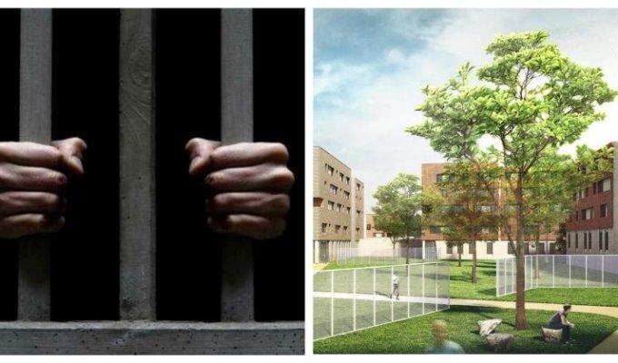The best prison in Europe: football, picnics and psychological help (6 photos)