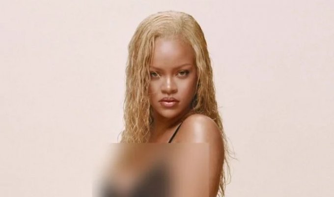 From skinny to plump: new photos of Rihanna in lingerie are subject to hate (5 photos)