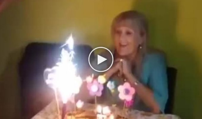 Ритуальное сожжение бабушки в честь дня рождения