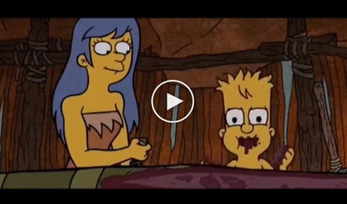 The Simpsons 20 thousand years ago