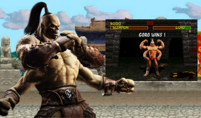 10 interesting facts about Goro from the Mortal Kombat series of games (7 photos)