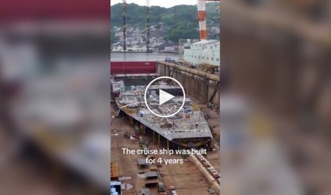 Таймлапс 4 года за 1,5 минуты: строительство круизного лайнера «Аида Прима»