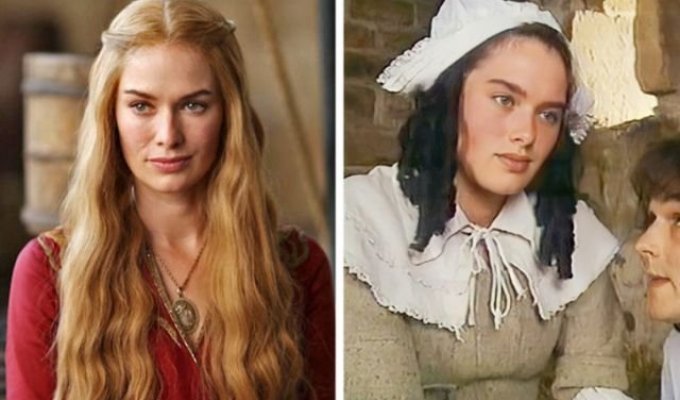 Famous serial actors in their first roles (17 photos)