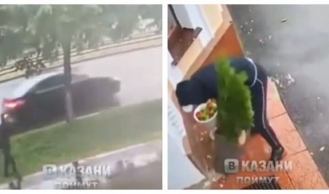 В Казани была совершена подлая кража, но всё закончилось хорошо (4 фото + 1 видео)