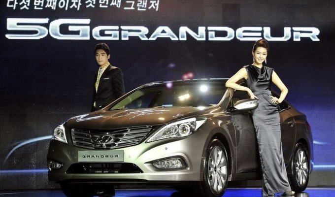 Новый Hyundai Grandeur официально показали в Южной Корее (17 фото)