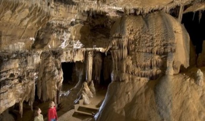 Пещеры Маренго в США (6 фото)