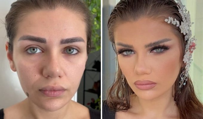 A stylist from Azerbaijan restores women's self-confidence with makeup and cool hairstyles (19 photos)