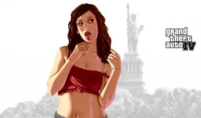 Как бы выглядела рыжая девушка из GTA 4 в реальной жизни (9 фото)