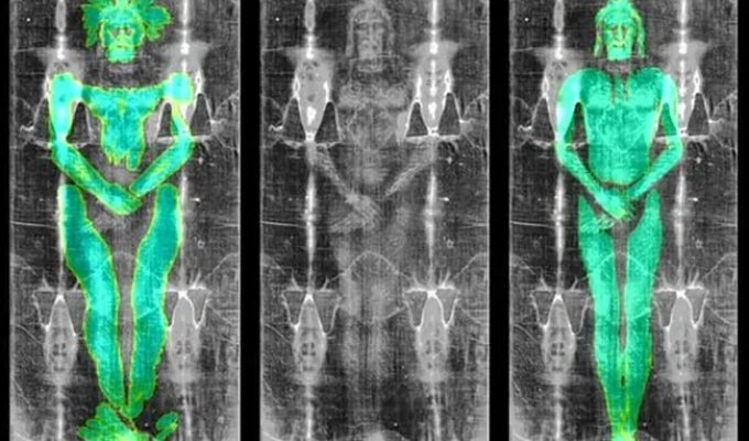 3D-моделирование показало, что Туринская плащаница покрывала не тело, а барельеф (7 фото)