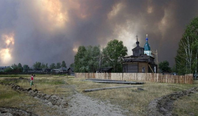 Пожары в России (13 фото)