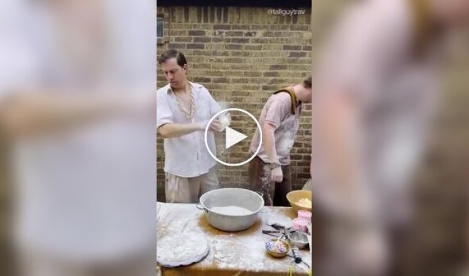 A parody of Indian street food