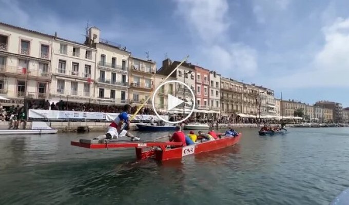 Французские жонты: когда рыцарские поединки переносятся на воду