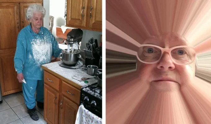 35 cases when elderly people used something incorrectly (36 photos)