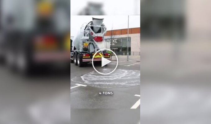 Немецкие инженеры создали асфальт, который пьет воду