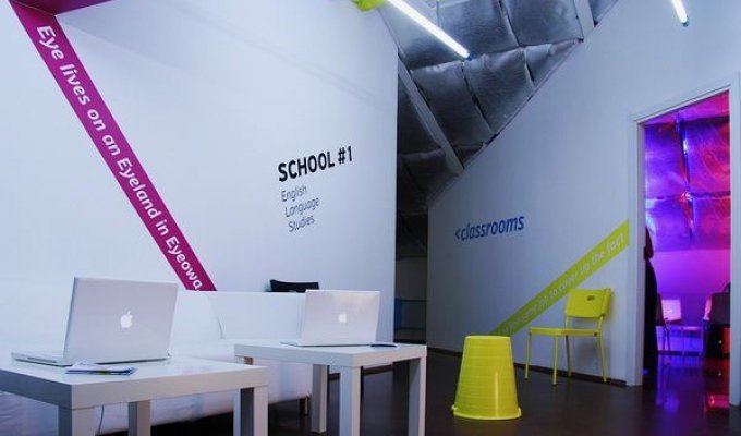 Дизайн офиса SCHOOL#1 (9 фото)