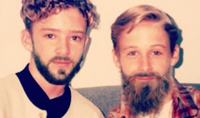 Голливудские знаменитости и их бородатое детство (9 фото)