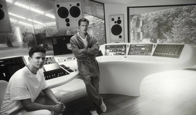 Брэд Питт восстановил старую звукозаписывающую студию Miraval Studios (8 фото)
