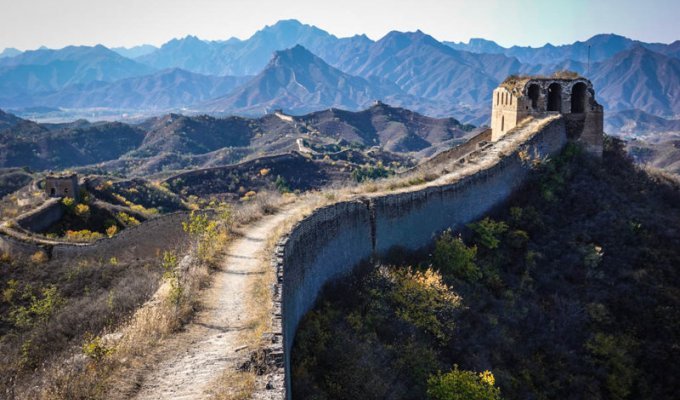 Великая Китайская стена. Неужели новодел? (53 фото)