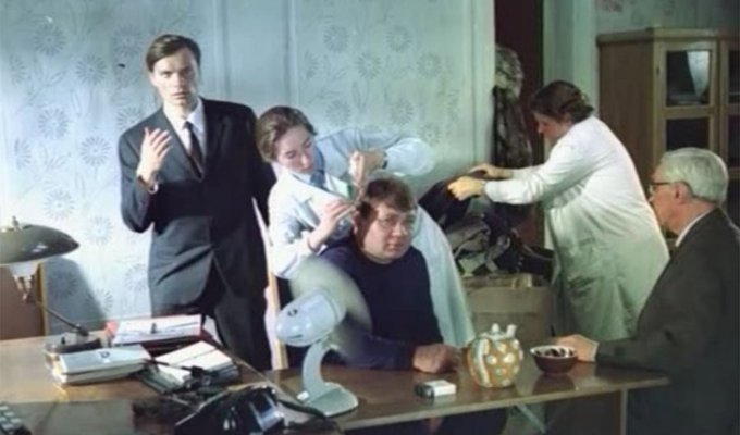 Фото со съемок популярнейших советских фильмов (19 фото)