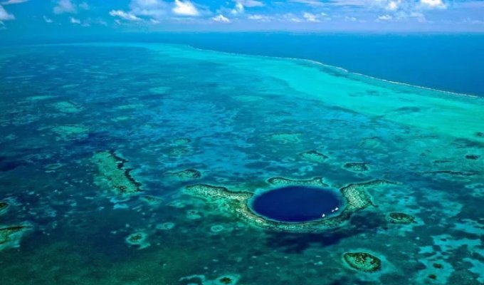 The Great Blue Hole: how it formed and what was found there (6 photos)