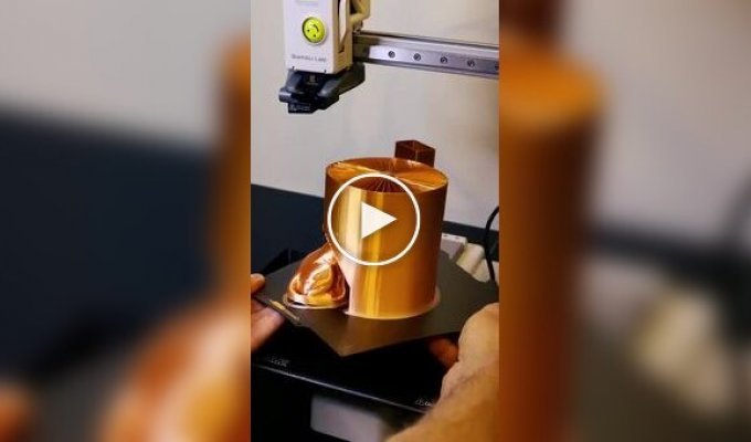 Волосатый лев напечатан на 3D-принтере