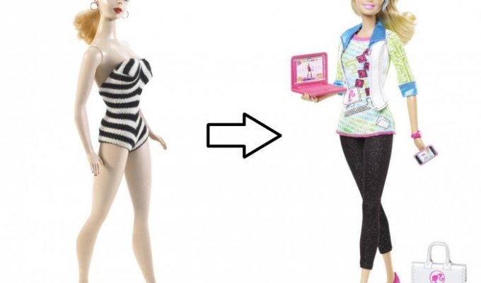 Barbie over the years (40 photos)