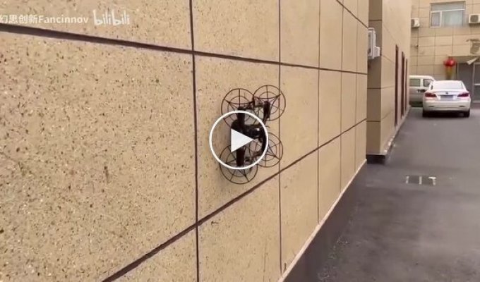 Летающий дрон-паук изобрели в Китае