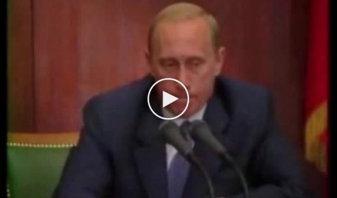 Лож и лицемерии Путина