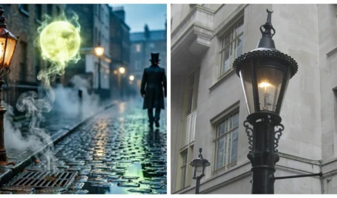 Lamp destroyers: the story of how street lighting worked using urban stench (11 photos)