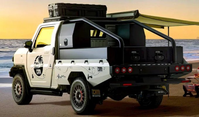 Toyota сокращает колесную базу своего пикапа Hilux Champ до минимальных размеров (2 фото)
