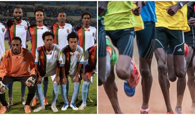 Збірна Еритреї знялася з відбору на ЧС-2026 через можливу втечу футболістів до інших країн (2 фото)