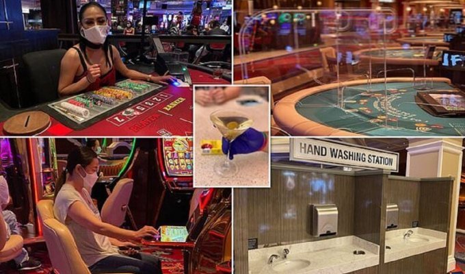 Как работают казино Лас-Вегаса в эпоху коронавируса? (27 фото)