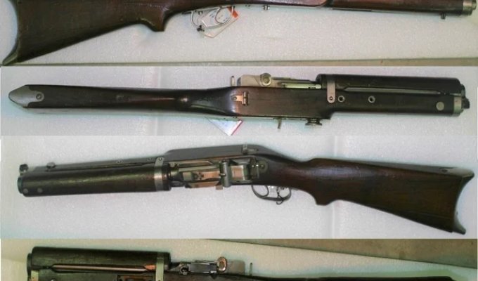 Жуткая экзотика: пистолет-пулемет Фуррера (4 фото)