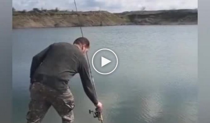 Розыгрыш на рыбалке