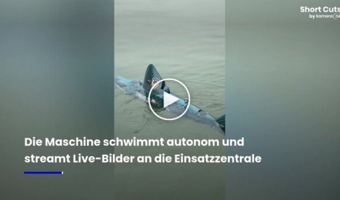 Robot fish for underwater surveillance appears in Chinese lake