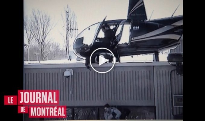 Дерзкий побег заключенных из тюрьмы Канады на вертолете