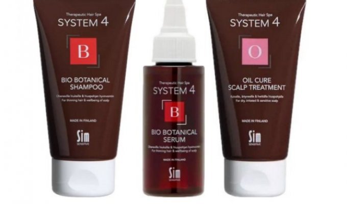ТОП 3 средства System 4 для роста волос